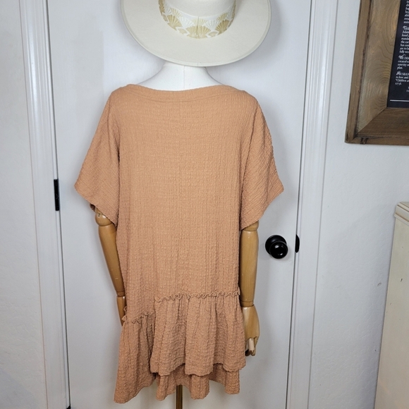 Free People Beach Marni Asymmetrical Hem Dress Size Small - Picture 5 of 8